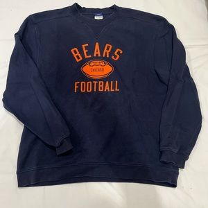 Vintage Chicago Bears football sweatshirt